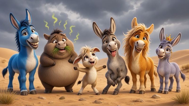 The cast lineup of Donks